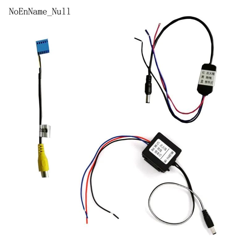 Car RCA Rear View Camera Plus Timer Relay Delay Filter for 5 Inch MIB Conversion Cable Adapter Replacement Accessories