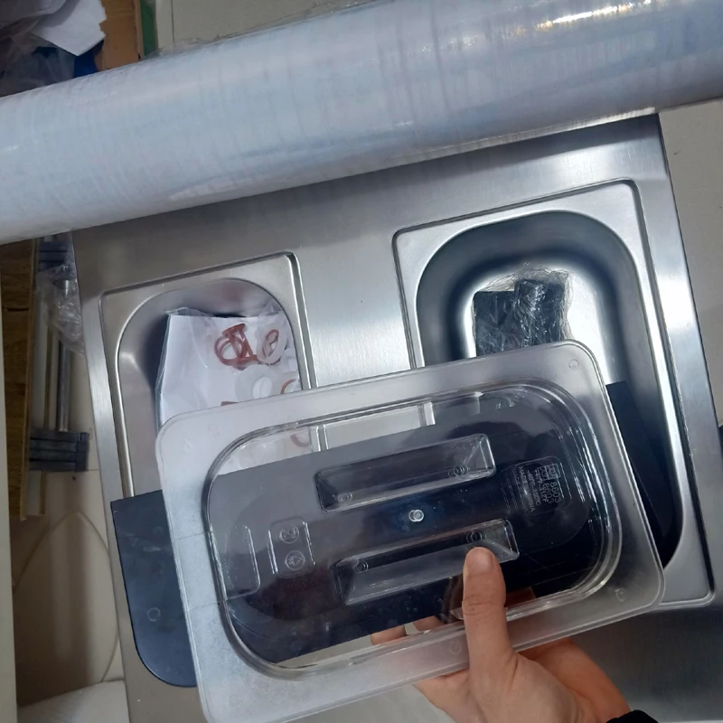 Máquina de sorvete comercial soft serve máquina de sorvete 3 sabores