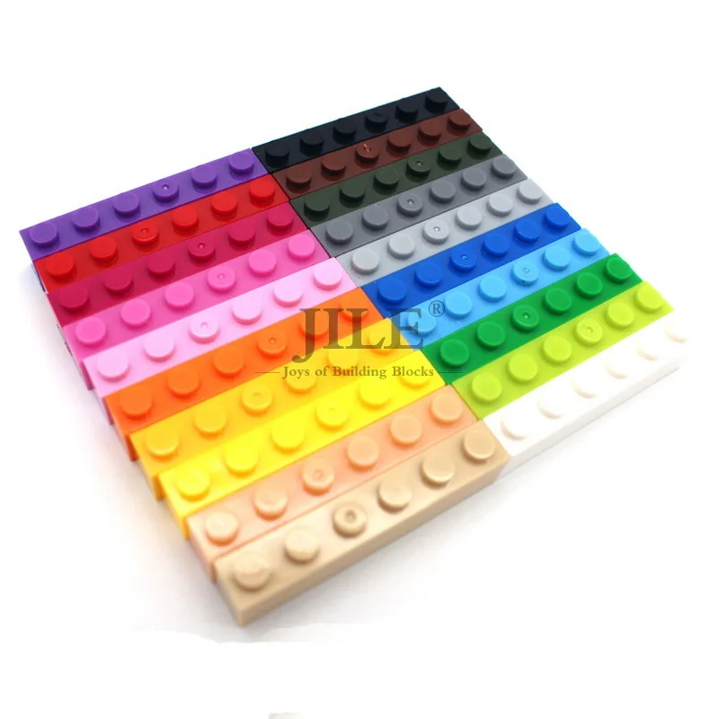 

Moc Creative Enlighten Brick 1x6 ( 3h ) 3009 DIY Enlighten Classic Basics Building Blocks Compatible with Assembles Particles