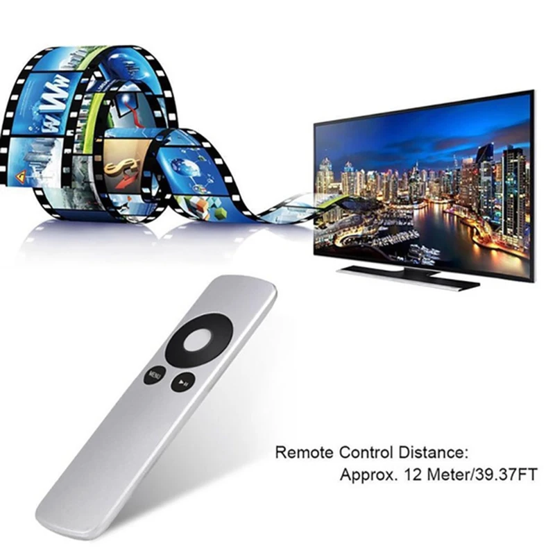 

Universal Replacement Remote Control For Apple TV TV1 TV2 TV3 Mini Remote Controller For MC377LL/A MD199LL/A For Macbook Pro