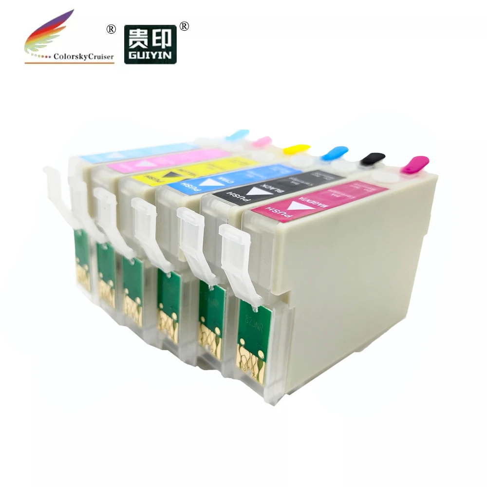 

(RCE-981-996) refillable refill ink cartridge for Epson T0981 T0992-T0996 99 98 Artisan 700 710 725 730 810 835 837