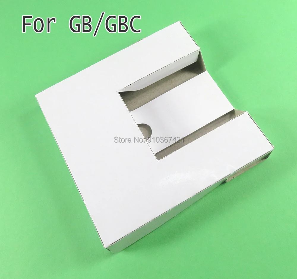 1pc Replacement For GB GBC Game Console New Packing Box Carton Inner Insert Tray Retail game player card Package for GBC