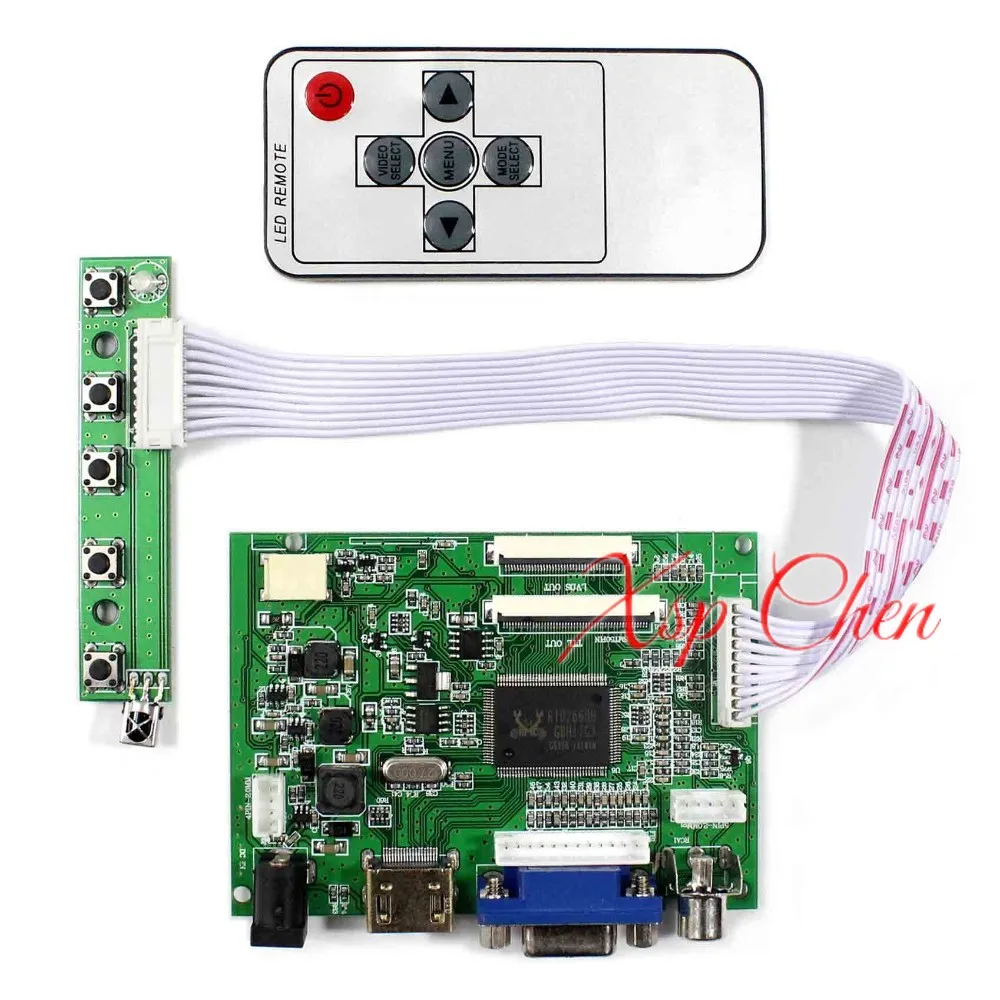 Imagem -06 - Controle Driver Board Monitor Tela Lcd Hdmi Vga 2av Lvds Painel 40pin Ej101ia01g 10.1 1280x800