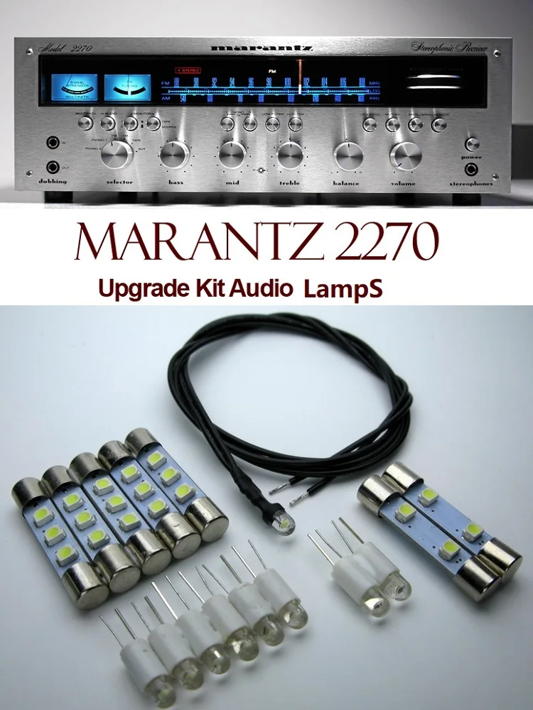 New Brand Marantz Light Bulb Replacement LED Lamp Kit For Model 2270 2265 2235 2240 Receivers