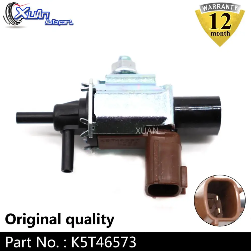 XUAN EGR Vacuum Switch Control Solenoid Valve Sensor VSV K5T46573 For Mazda 6 RX-8 626 MPV Protege Nissan Altima Sentra Ford