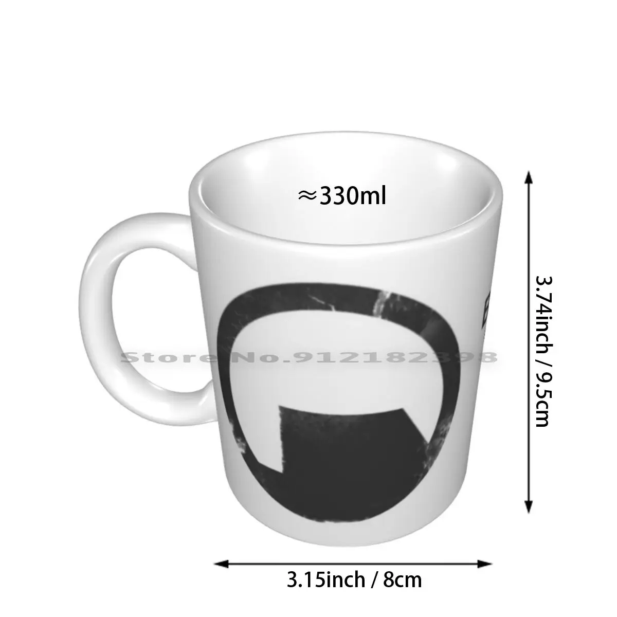 Black Mesa Research Facility Ceramic Mugs Coffee Cups Milk Tea Mug Steam Valve Cake The Cake Is A Lie Portal Portal 2 Chell