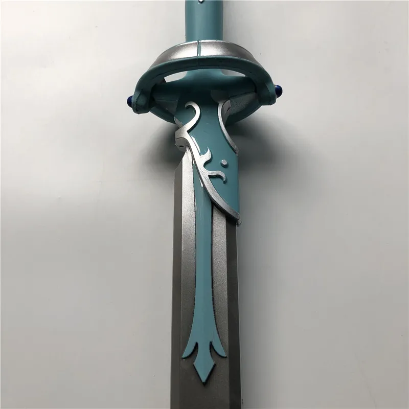 110cm Sword Art Online Asuna sword Weapon Cosplay SAO blue Lambent Light Sword 1:1 Anime Ninja Knife PU Weapon Prop