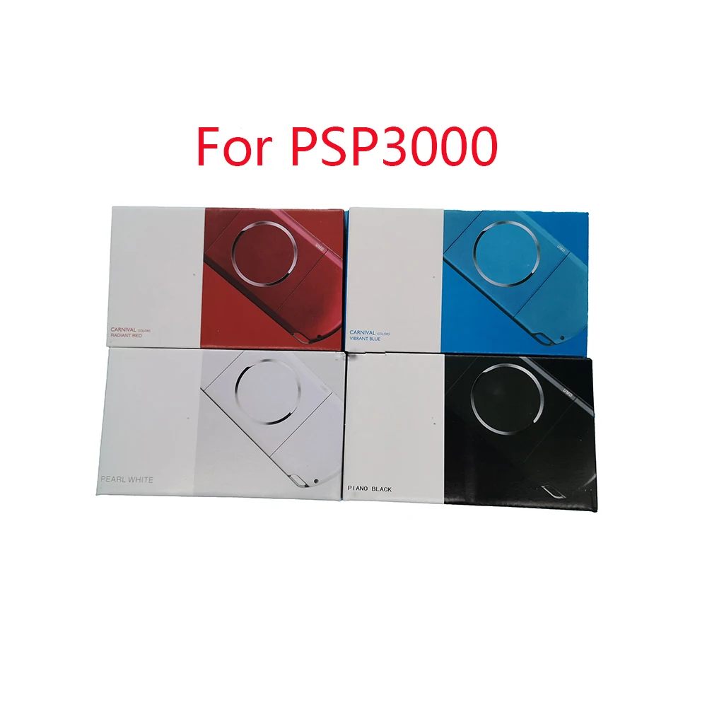 

100PCS High Quality New Packing Box Carton for PSP3000 Game Console Packaging with Manual and Insert tray HK version