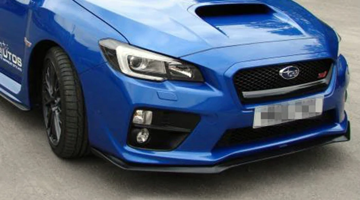 for 14-17 Impreza WRX VAB VAF STI Bottom Line fiber glass unpainted Front bottom Lip (Pre-facedlifted)