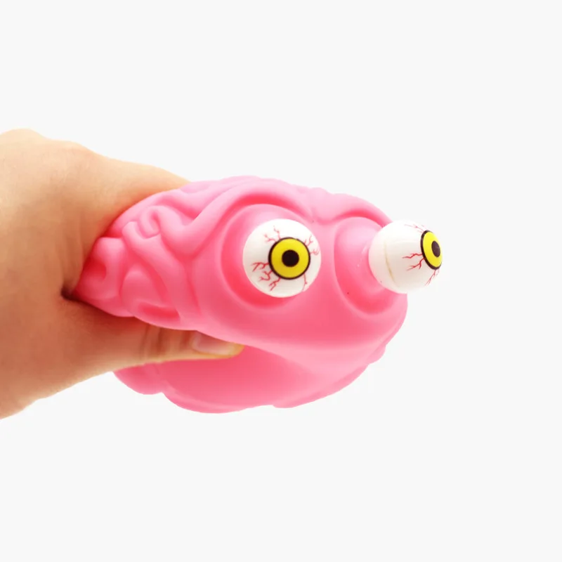 

Simulating Brain Squeeze Eye Fidget Toys Squeeze The Eye-popping Brain Antistress Toy Stress Relief Calming Fidget