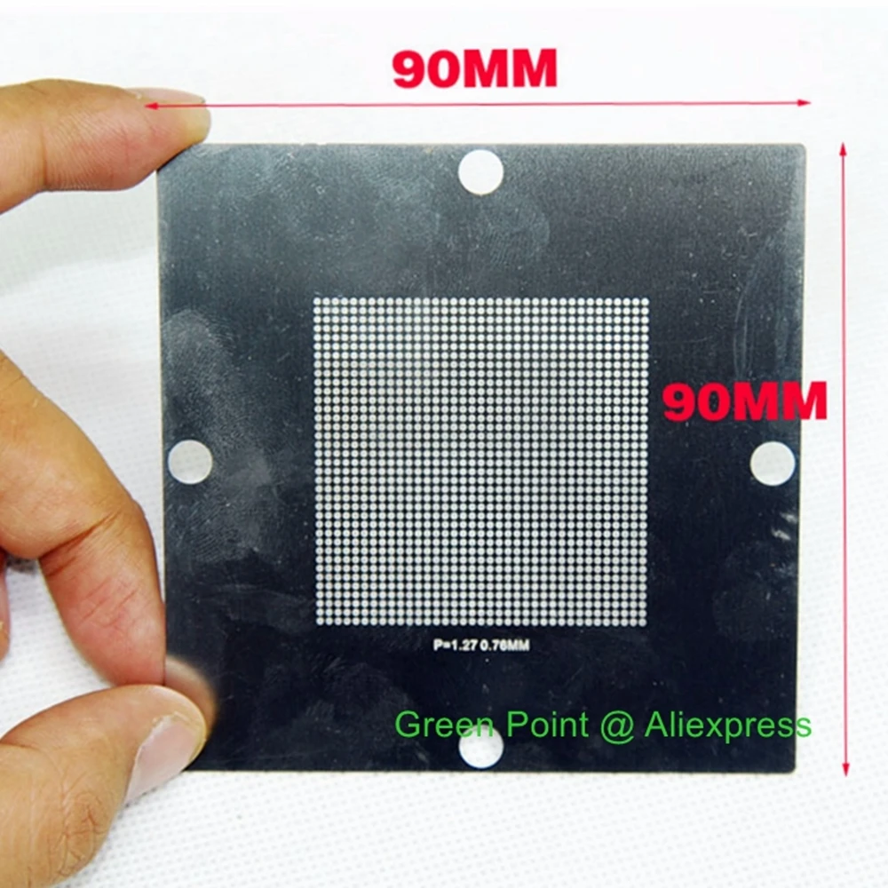 170 pcs BGA Reballing Stencil Kit For Laptop Notebook Universal Universal Reballing Mesh Reflow Station Tools Kit
