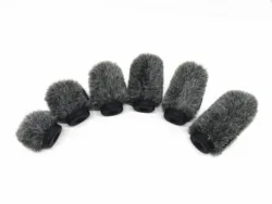 Dead cat Slip-on Windshield Integral Microphones Fur Cover For Interview Microphone Outdoor Shooting Mic Furry Windshield Cover