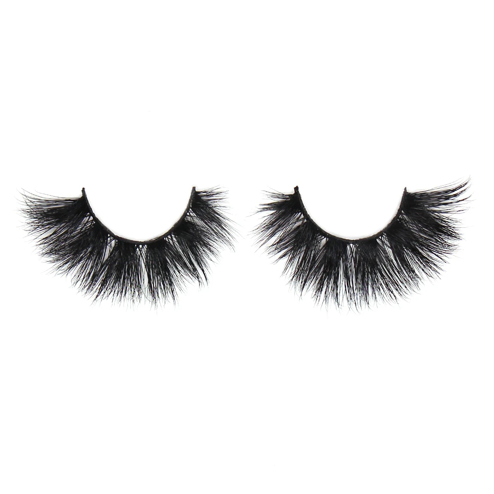 FOXESJI 3D ขนตาปลอม Mink Lashes หลายระดับหนาหนาสูง Volume Mink ขนตาปลอมขนตาน้ำหนักเบา Faux Cils K16