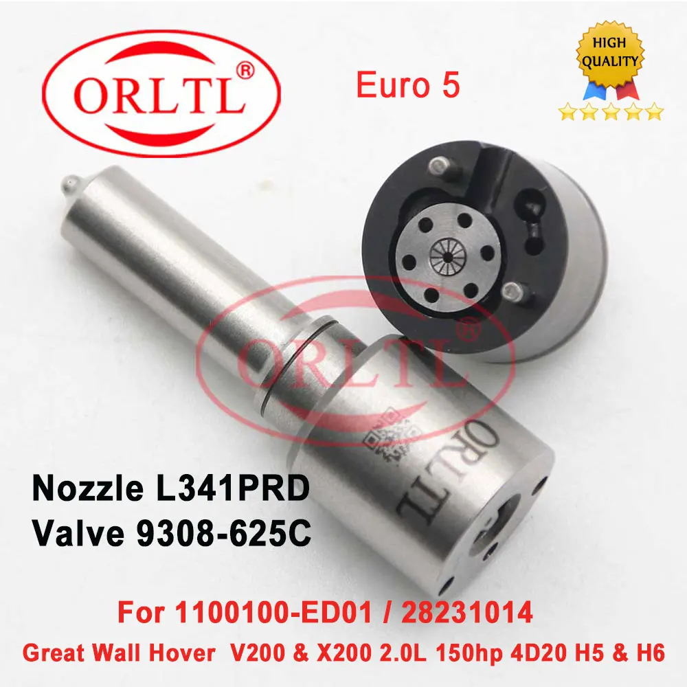 

7135-574 Injector Kit Control Valve 9308-625c Nozzle G341 Euro 5 for Great Wall Hover H5 H6 Injector 1100100-ed01 28231014