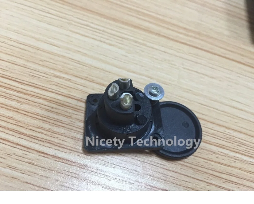 XLR Female jack/connector 10pcs for E-bike battery can weld  E-bike battery DIY E-bike battery spare part/dust proof