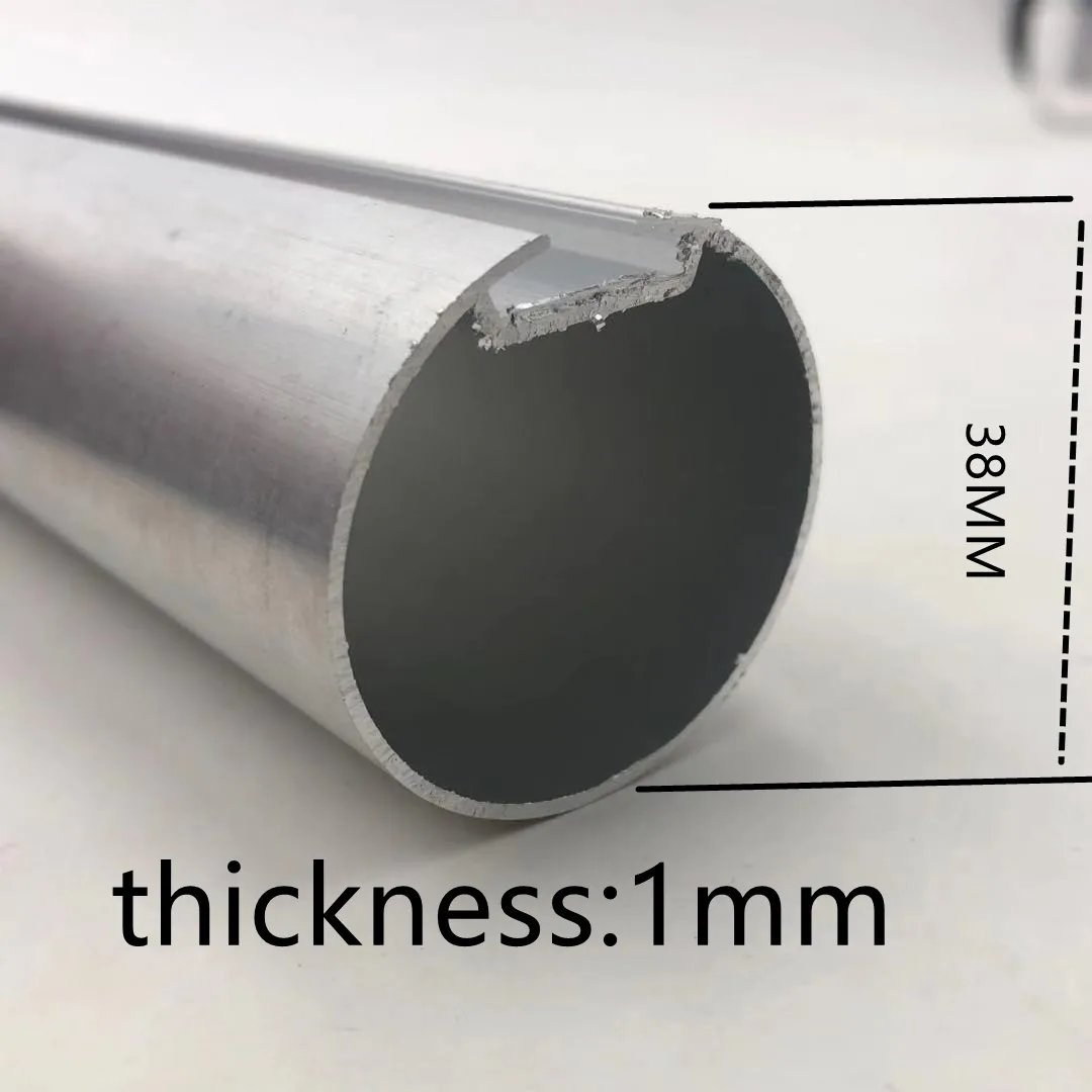 Free Shipping Universal Customized 38mm  Aluminum Alloy Tube for Roller Blinds 25mm  Curtain Motor