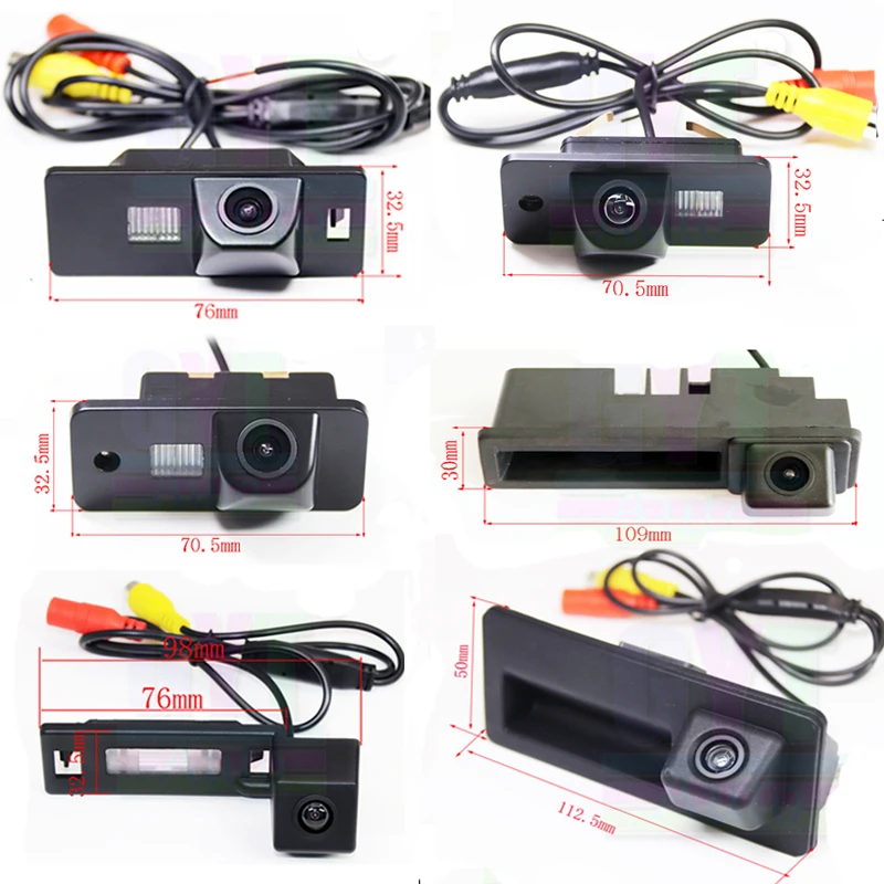 For Audi A6 C6 S6 RS6 A3 A4 A5 A1 A4 B8 Allroad 2D 5D S5 TT A4L A6L Q2 Q5 Q3 Q7 Back Up Reverse Parking Car Rear View Camera