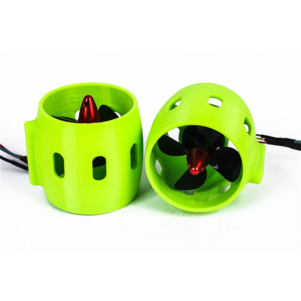 

12V-24V 20A Underwater Thruster CW CCW Motor 4 Blades Propeller Propulsion 30-200W Motor for ROV RC Bait Tug Boat Parts