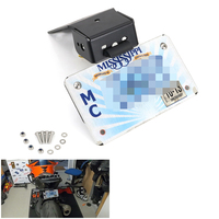 License Number Plate Frame Holder Fit for KTM 1290 Super Duke / R 2020-2024 Motorcycle Rear Tail Tidy Fender Eliminator Kit