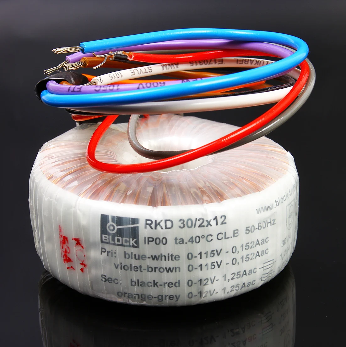 

BLOCK 30W Power Amplifier DAC PreAMP Transformer 30W double 9V 12V 15V 18V 24V Original authentic 30VA Toroidal transformer