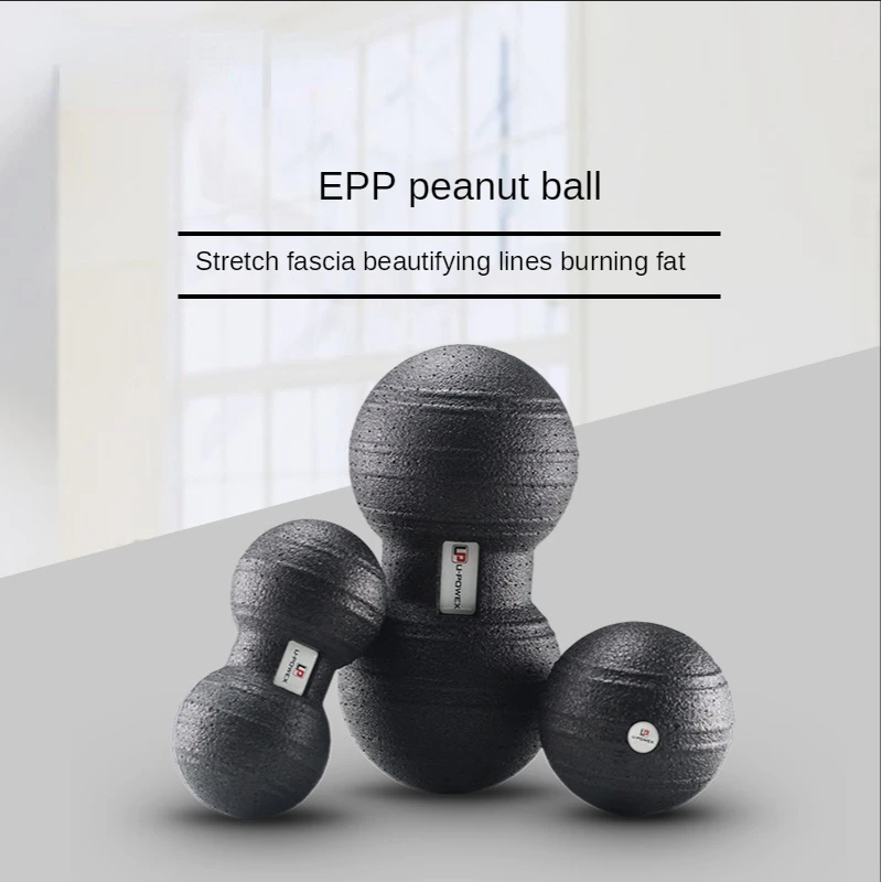 New EPP Peanut Ball Fitness Massage Yoga Rehabilitation Training Relaxation Fascia Ball 3 Piece Set Exercise Ball  Yoga Ball