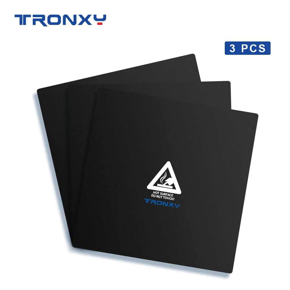 

Tronxy Original Supply 500*500mm Hotbed sticker Black Masking Tape 3D Platform Heat bed Plate Platform 3d Printer Accessories