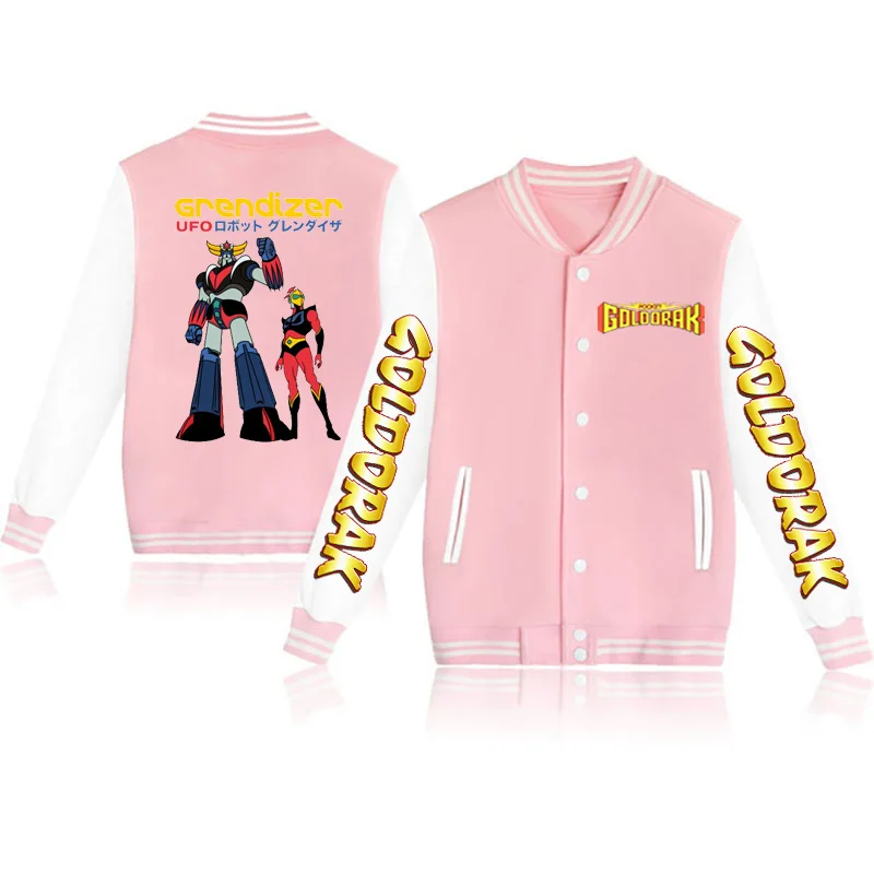 

goldorak jacket men's popular top sweat shirt fashion jacket youth baseball clothing