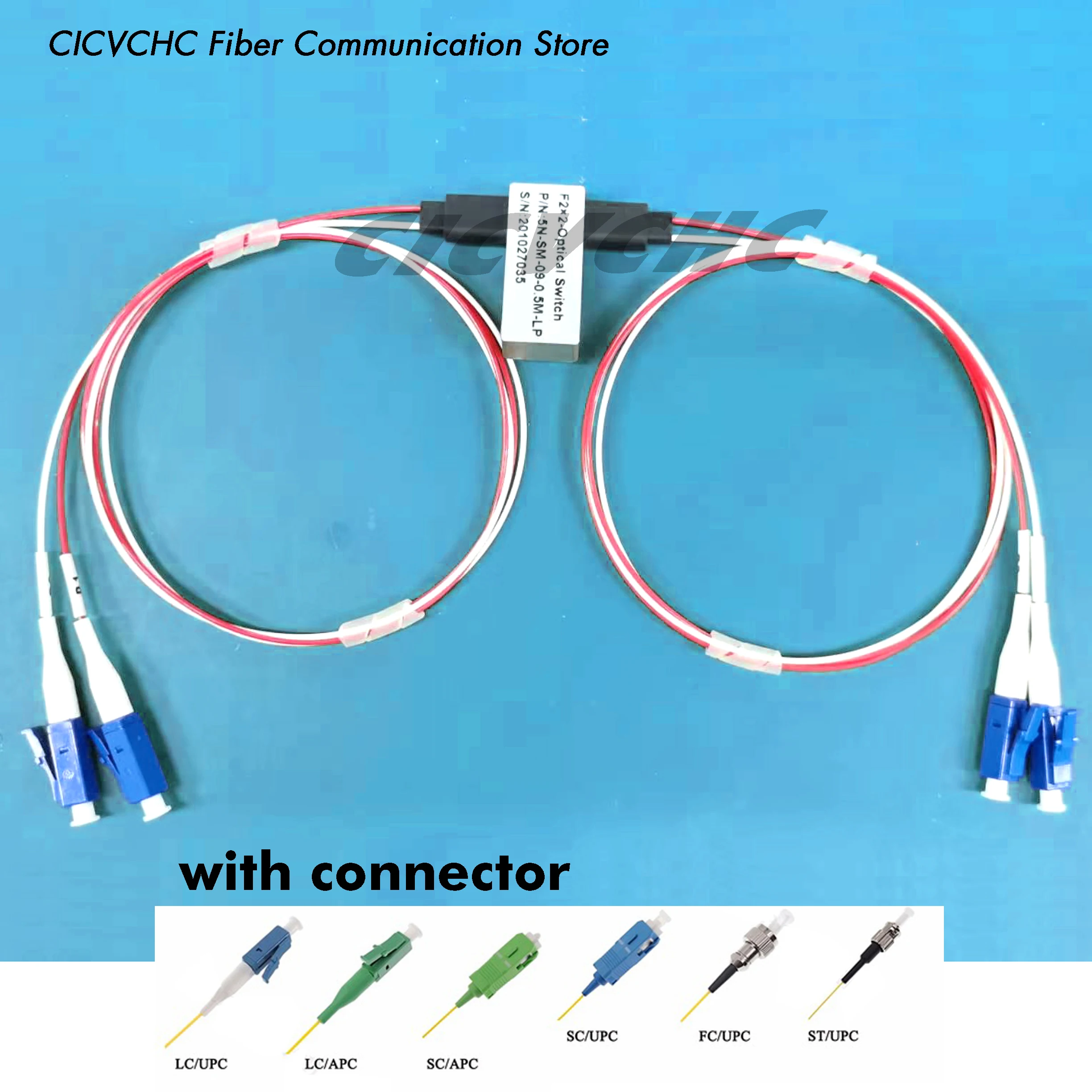 

Full 2x2 Mechanical Fiber Optic Switch