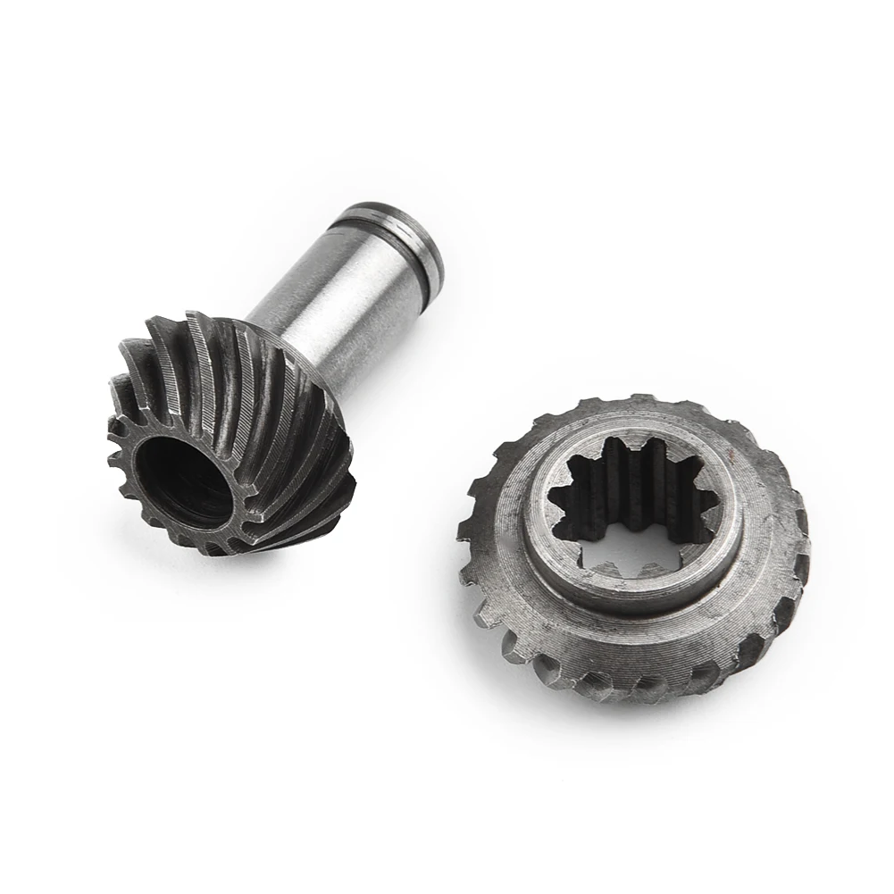 Gear Trimmer Gear Assy Trimmer Gear Assy Alternatives Assembly مرفق تركيب العشب عالي الكربون الصلب الأسود