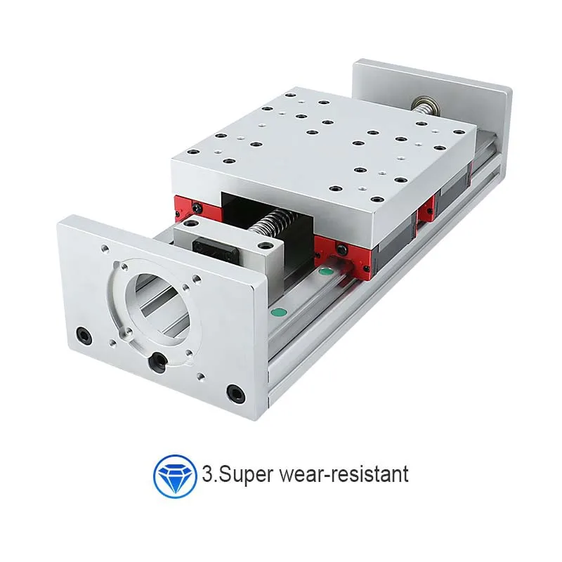 HLTNC 200mm Stroke Heavy Load linear stage Platform Double Guide
