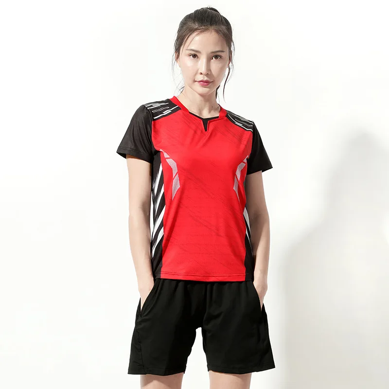 Shuttlecock shirt Tennis skirt Badminton Jerseys & shorts Sportswear Men & Women Short sleeve tracksuit Badminton training suits