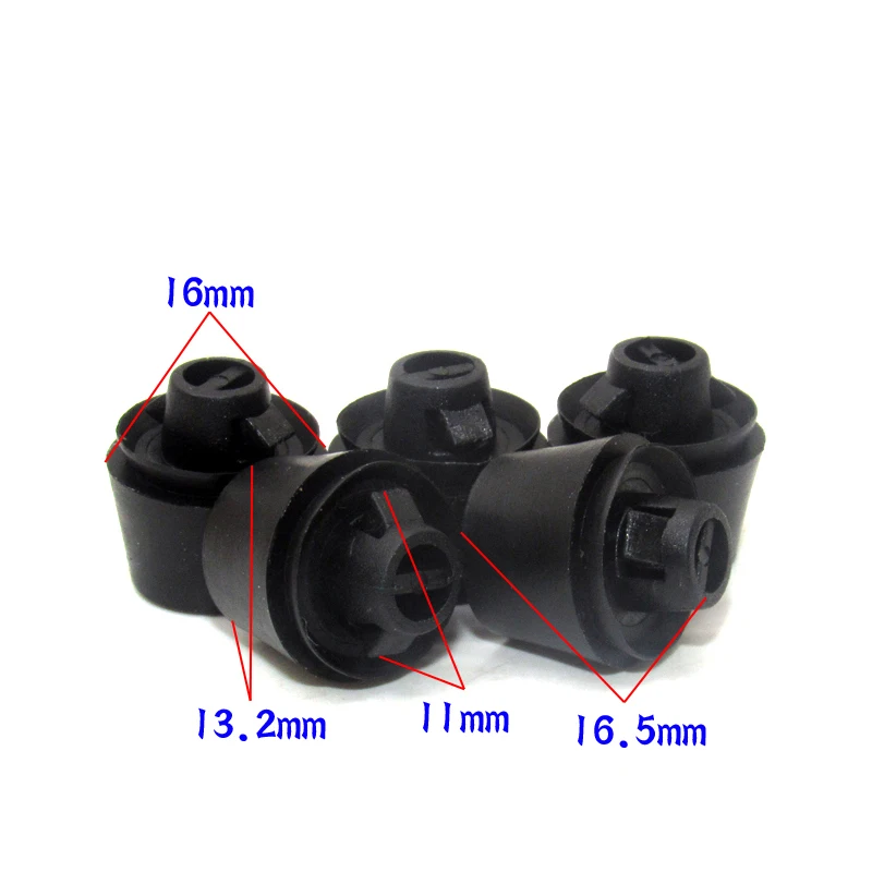 2/4/6pcs Car Door Bumper Damper Rubber Buffer Block for Toyota Carola Camry Ruiz Crown Vios Lexus