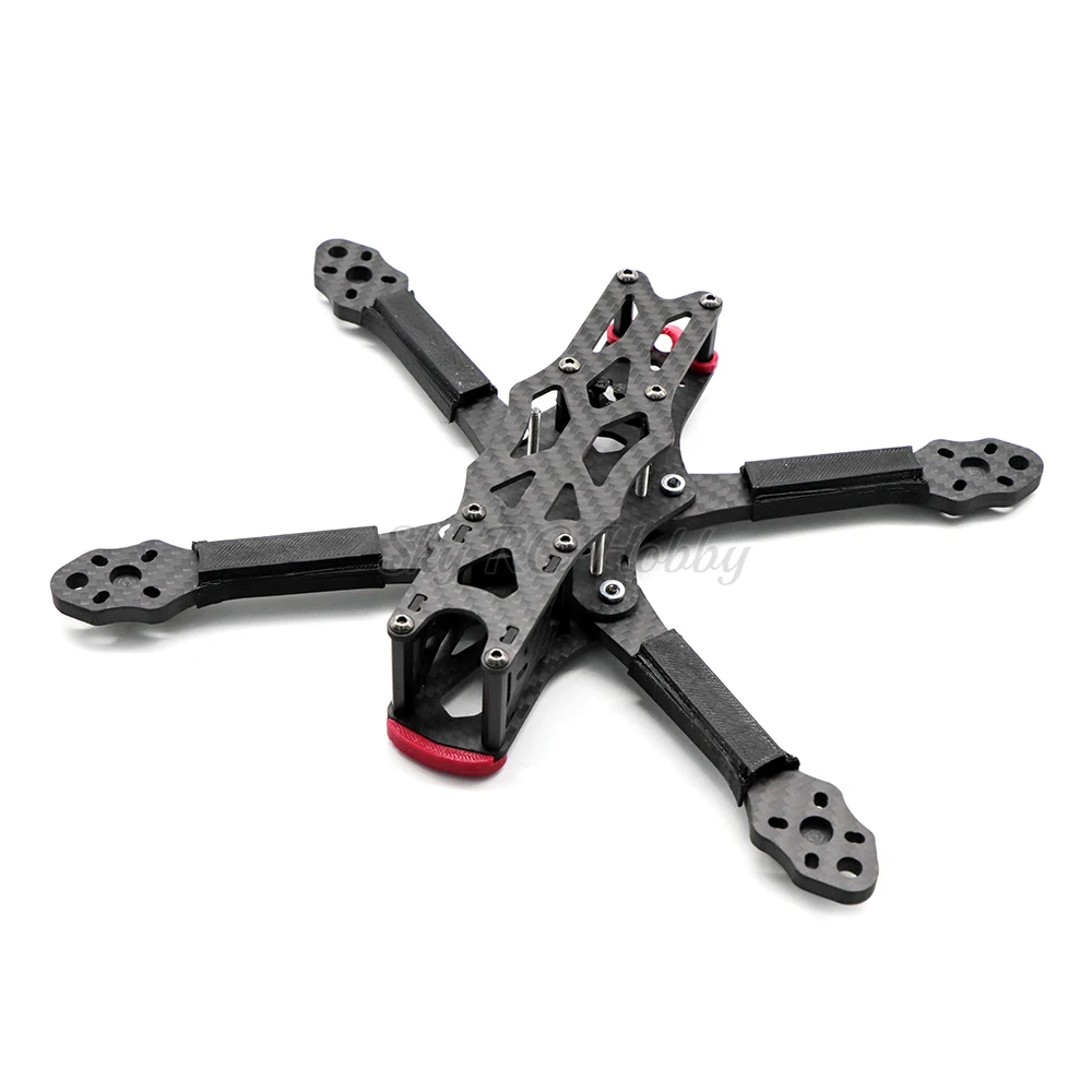 5 Zoll 225mm 225 / 6 Zoll 260mm / 295mm Carbonfaser Quadcopter-Rahmen-Kit 5,5mm Arm für APEX FPV Freestyle RC Racing Drohnenmodelle – Detail 6