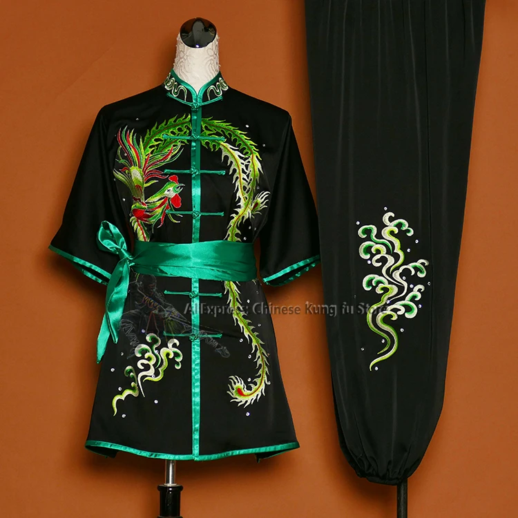 

Chinese Kung fu Changquan Suit Summer Tai chi Uniform Wing Chun Martial arts Clothes Custom Made Need your Measurements