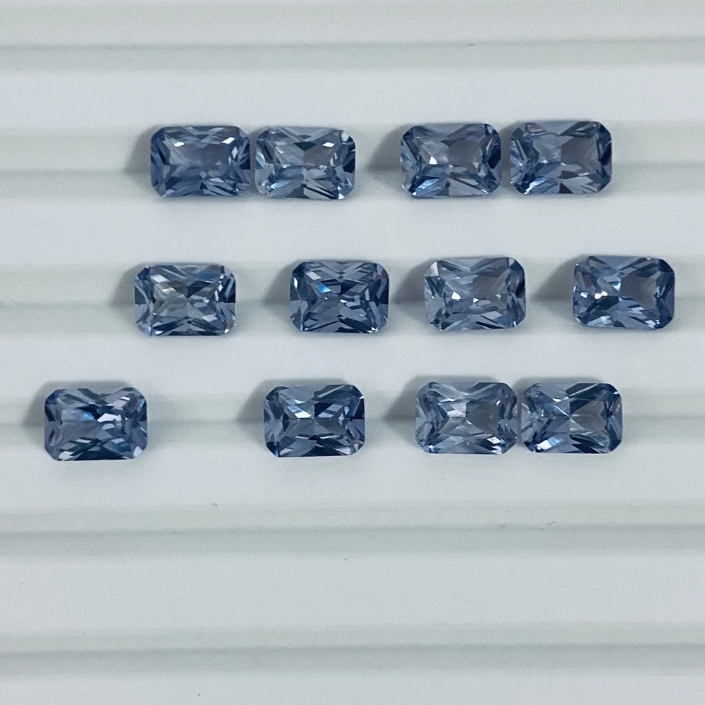 

Meisidian 5x7mm Gemstone Octagon Cut Alexandrite Corundum Lab Grey Sapphire Pirce Per Carat