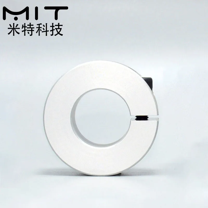 Factory Outlet Aluminum Alloy One Piece Clamp-On Retaining Ring Stop Screw Type Shaft Collar dia 3 to 100  all  in stock