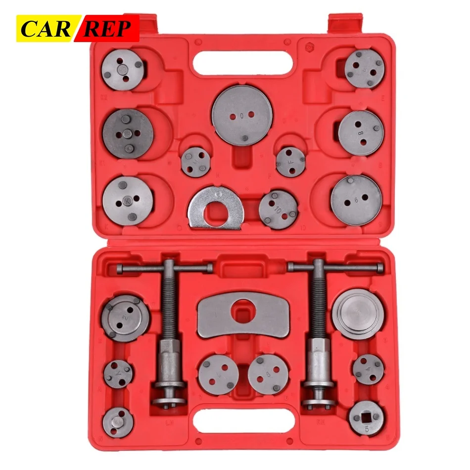 Car Disc Brake Caliper 1 Set Rewind Back Brake Piston Compressor Tool Kit Set Durable And Reliable Convenient