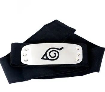 Akatsuki Kakashi Konoha diadema Cosplay accesorios de disfraces Itachi Akatsuki brazalete juguetes accesorios Anime figura modelo regalo