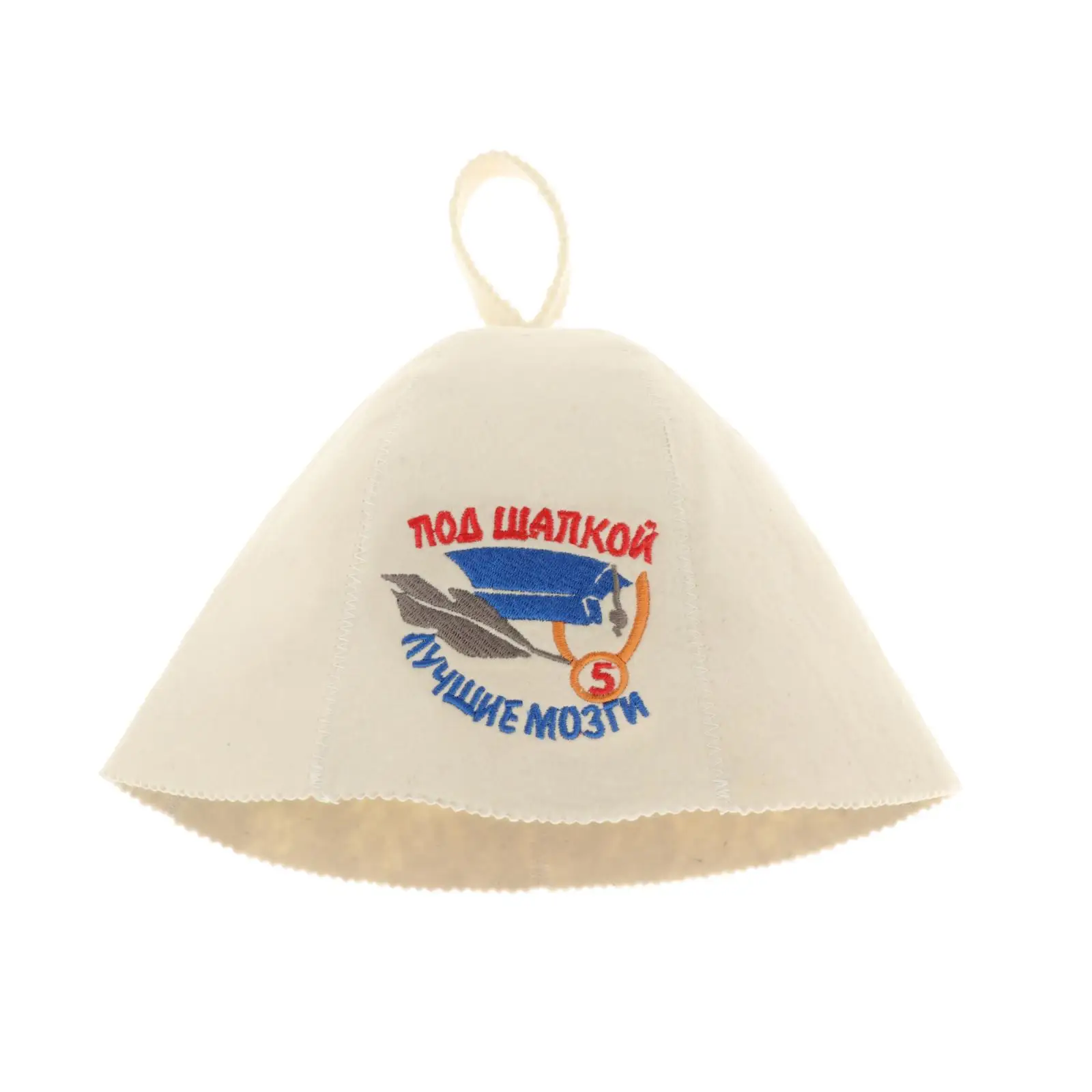 Sauna Hat Russian Banya Ukrainian Bathhouse Vaporarium Hat for Bath Shower