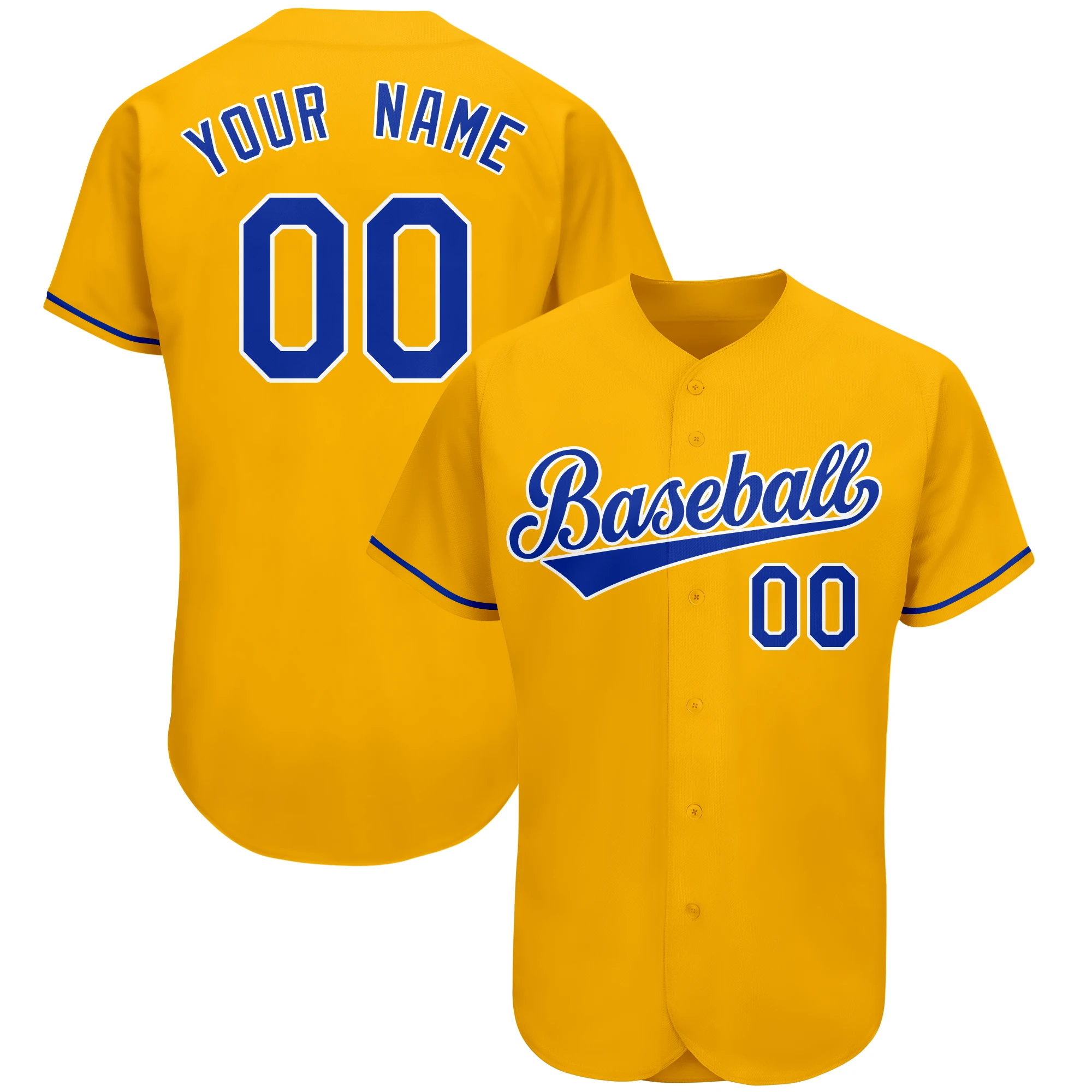 Sewing Baseball Shirt Custom Fashion Baseball Jersey Embroidery Your Name/Number Short Sleeve Sportswear for Male/Lady/Youth