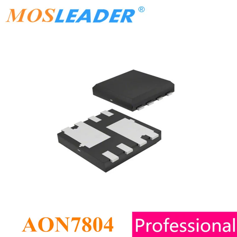 Mosleader AON7804 DFN3X3 100PCS 500PCS 1000PCS Dual N-Channel 30V 22A Original High quality Mosfet