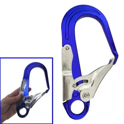 25Fkn Heavy Duty Arrampicata su roccia Speleologia Imbracatura di protezione anticaduta Cordino Molla Blocco automatico Parastinchi Moschettone Moschettone