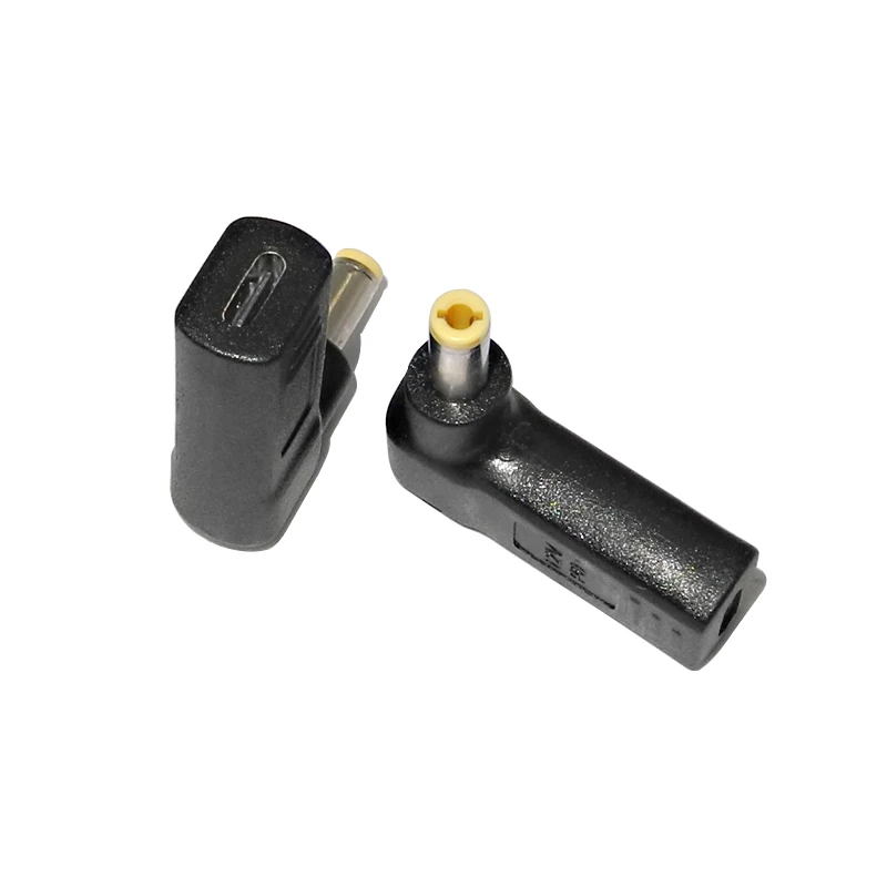 12V USB Type C PD Power Adapter Connector for LED Strip Router LCD Monitors CCTV Camera Type C Female to 5.5*2.5mm Male Plug
