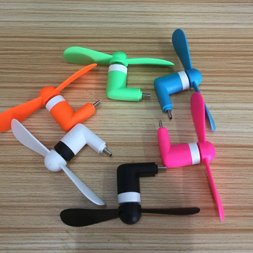Mini ventilateur électrique Portable de Type C, refroidisseur pour téléphone Portable Android, Micro USB