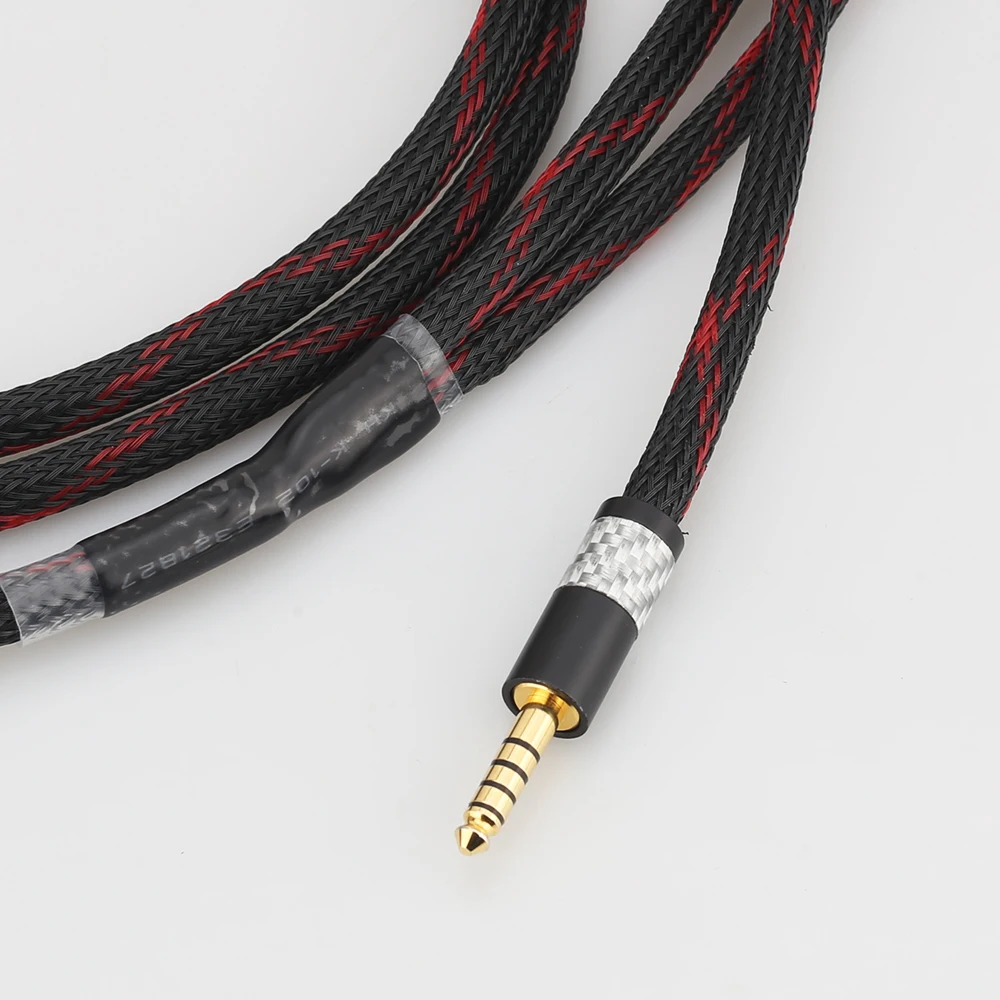 HIFI równowagi 4.4mm do 2 XLR męski 3 Pin kabel Audio 4.4mm wyważone na 2 RCA zmodernizowany kabel dla pha2a wm1a 1z zx300a DAC AMP