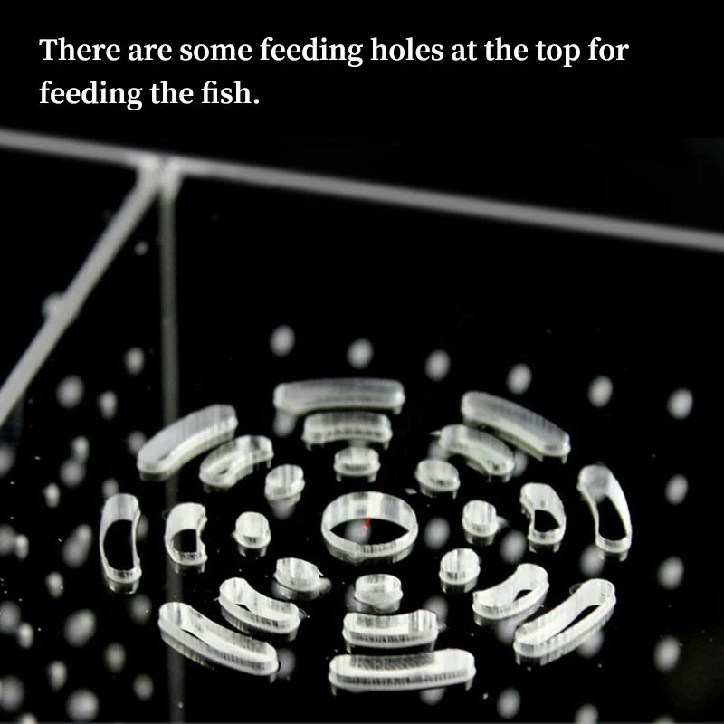 Aquarium Isolation Box Aquarium Kleine Braten Zucht Box Multifunktionale Laichen Brut Zimmer Aquarium Zubehör Fisch Supplie – Detail 6