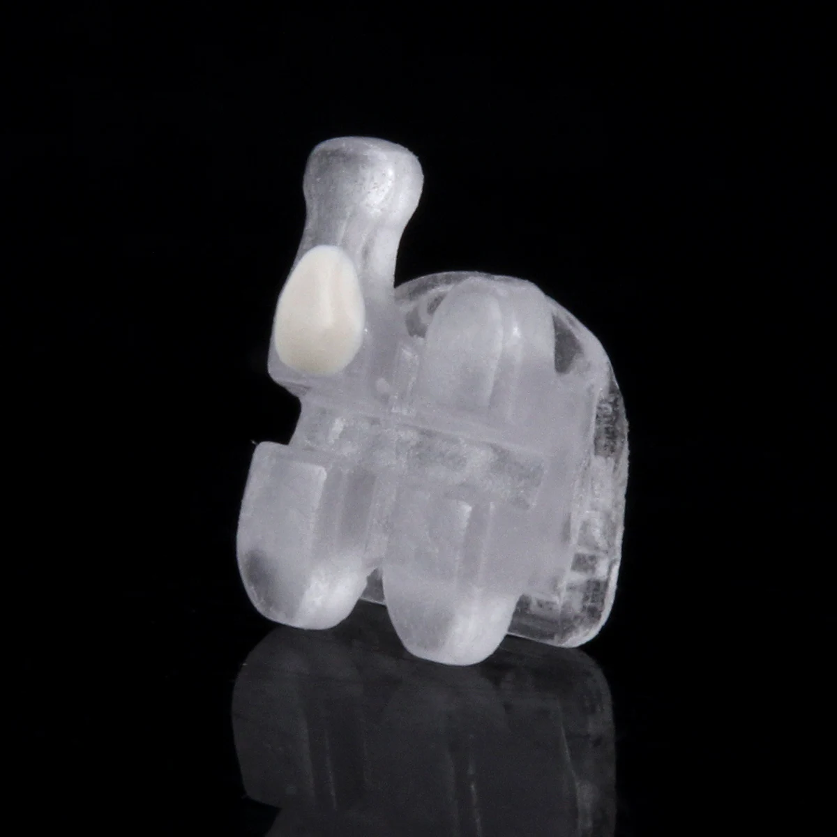 20 teile/schachtel AZDENT Dental Klammern Kieferorthopädische Keramik Zahnspangen Mesh Basis Roth MBT Slot 0,022/0,018 Haken 3 4 5 zahnmedizin Werkzeuge – Detail 5