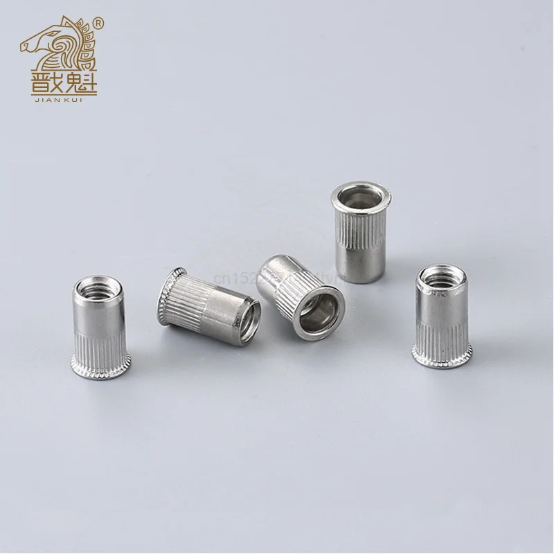 10-20 pièces M3 M4 M5 M6 M8 M10 304 écrou de Rivet en acier inoxydable petite tête fraisée écrous de Rivet Insert écrou de Rivet