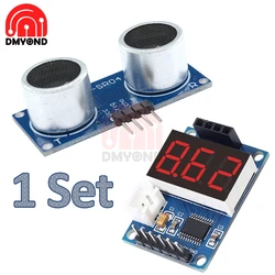 HC-SR04P Ultrasonic Sensor HC-SR04 Measuring Distance Sensor LED Display Module for Arduin Robot Wave Detector Rangin Module