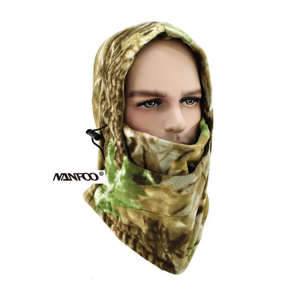Gorro térmico camuflaje biónico caza pesca moto bici invierno - imagen 2